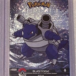 Blastoise Silver Mirror Holo Case Hit Rare Card